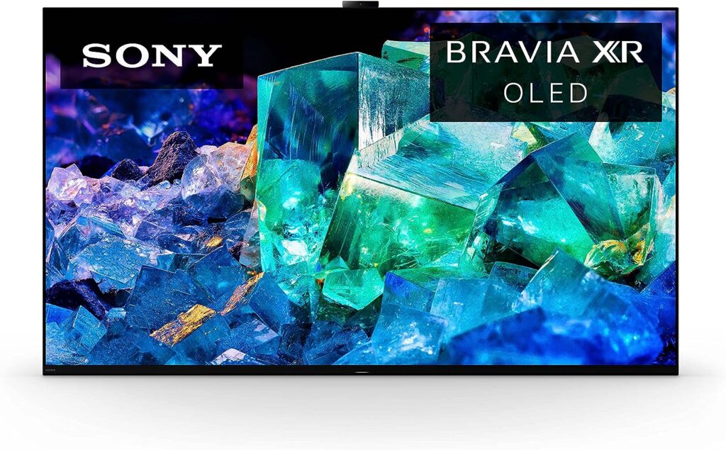 Sony 55 Inch 4K Ultra HD TV A95K Series: BRAVIA XR OLED Smart Google TV with Dolby Vision HDR,Bluetooth, Wi-Fi, USB, Ethernet, HDMI and Exclusive Features for The Playstation- 5 XR55A95K- 2022 Model