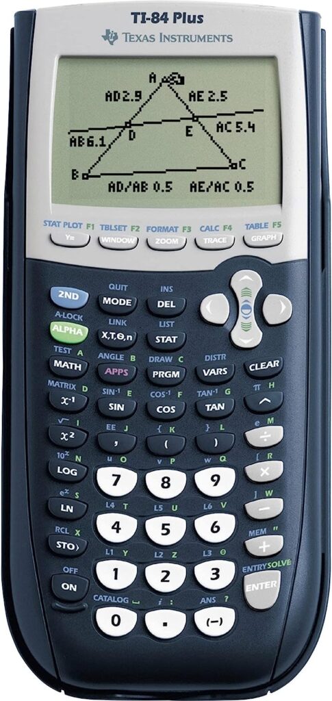 Texas Instruments TI-84 Plus Graphics Calculator, Black